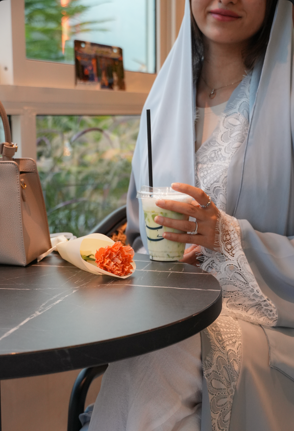 Summer Lace Abaya